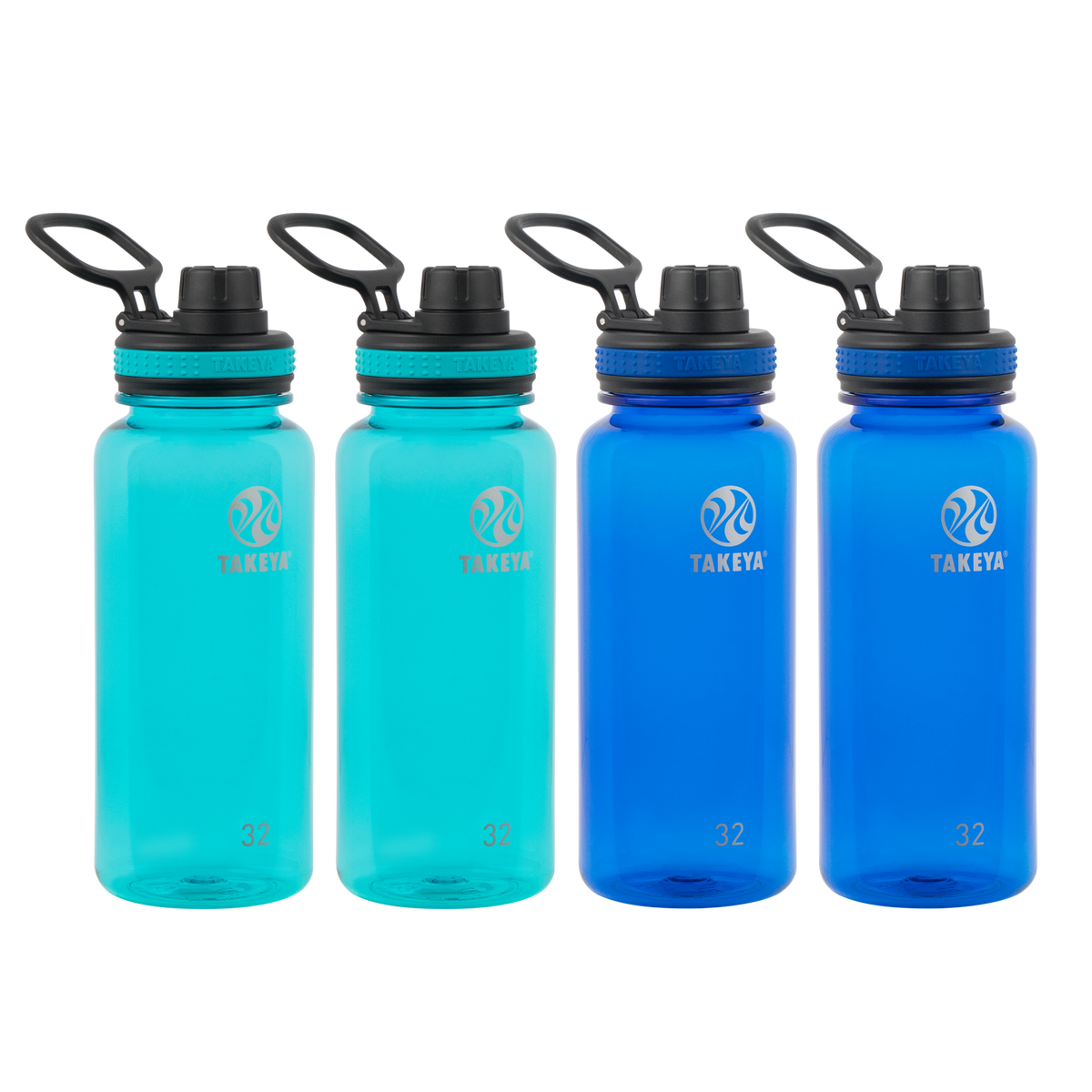 tritan-water-bottle-with-spout-lid-4-pack-l8 50276-Tritan-Spout-32-4pk-Ocean-Royal-angle.png