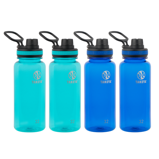 tritan-water-bottle-with-spout-lid-4-pack-l8 50276-Tritan-Spout-32-4pk-Ocean-Royal-angle.png