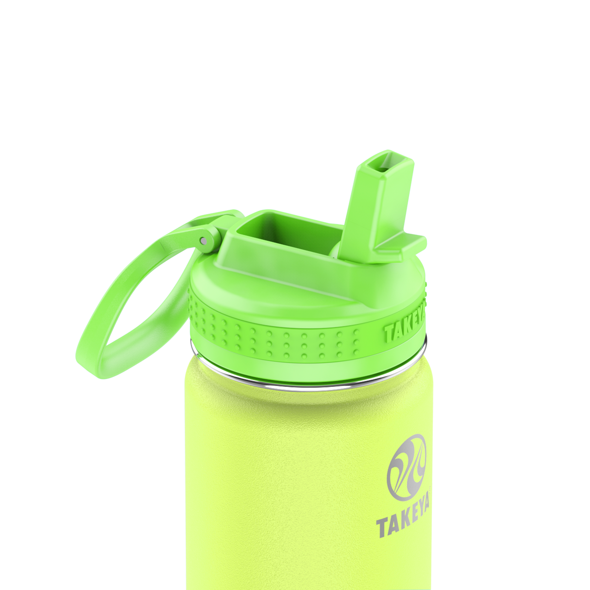 actives-kids-glow-in-the-dark-water-bottle-with-straw-lid-i2 51075-Actives-Kids-Straw-18-GID-LightningGreen-closeup.png