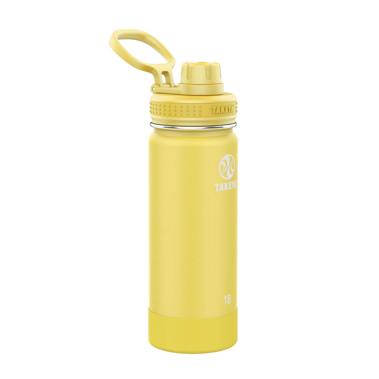 actives-water-bottle-with-spout-lid-p6 51159-Actives-Spout-18-Canary-angle.png