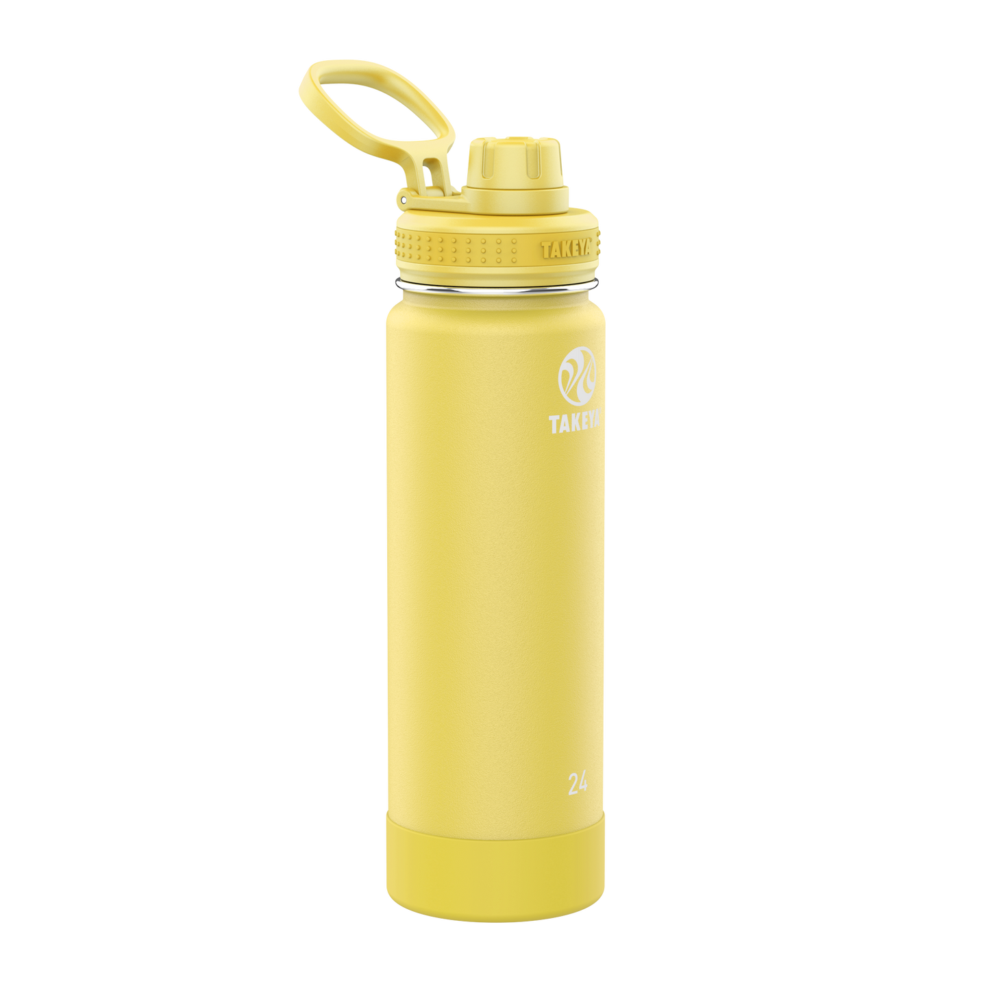 actives-water-bottle-with-spout-lid-p6 51187-Actives-Spout-24-Canary-angle.png