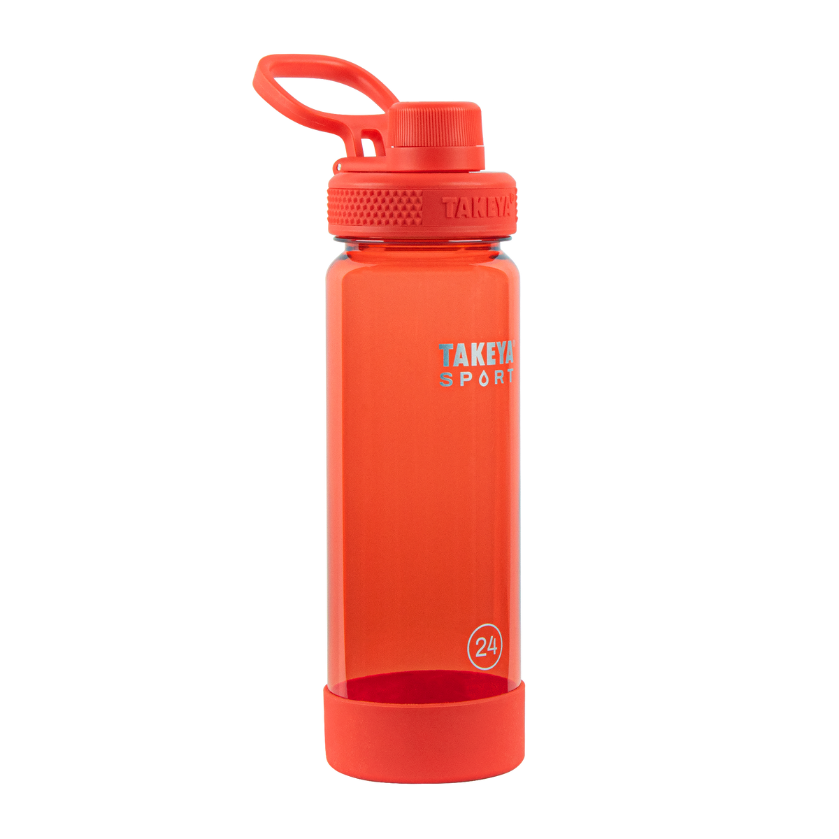tritan-sport-water-bottle-with-spout-lid-e9 51667-TKS-Tritan-Spout-24-ProFire-frontangle.png