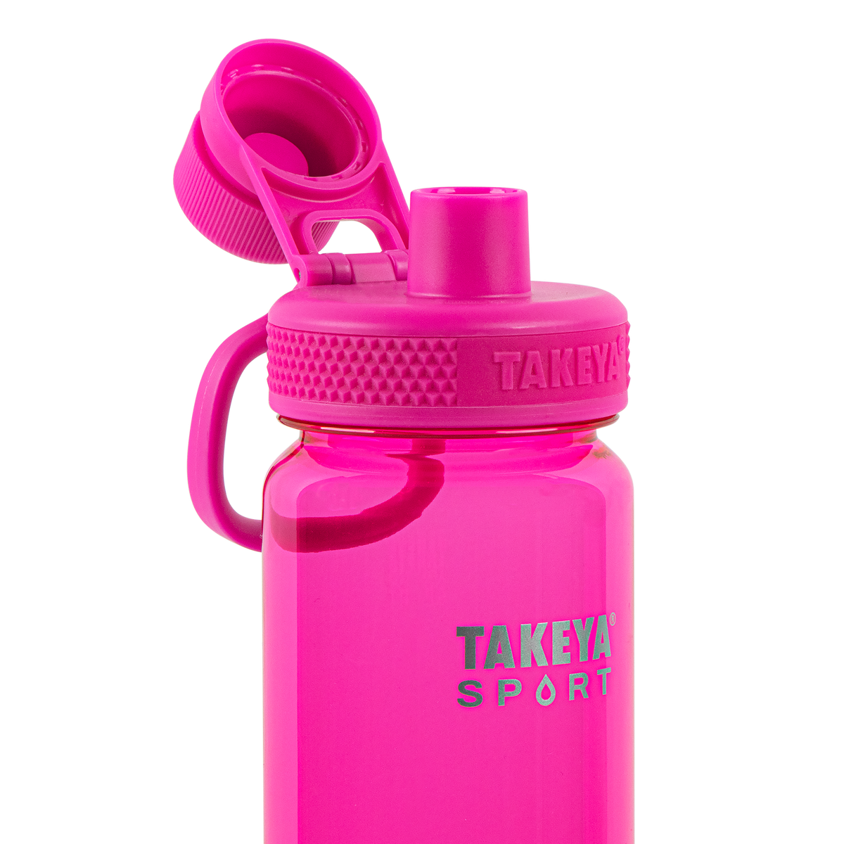 tritan-sport-water-bottle-with-spout-lid-e9 51671-TKS-Tritan-Spout-24-PinkSweep-openlid.png